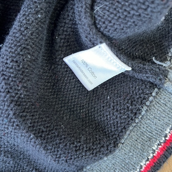 Hanna andersson fair isle snowflake knit holiday sweater dress - Picture 4 of 5